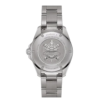 Certina DS Action Diver 40,5mm Powermatic 80 Ceramic Blue Dial Titanium C048.407.44.041.00