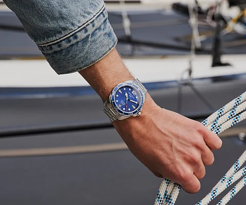 Certina DS Action Diver COSC Chronometer Blue C032.451.11.047.00