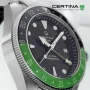  Zdjęcie 5 Certina DS Action Diver GMT 41mm Powermatic 80 Sapphire Black-Green C032.929.11.051.00