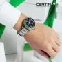  Zdjęcie 4 Certina DS Action Diver GMT 41mm Powermatic 80 Sapphire Black-Green C032.929.11.051.00
