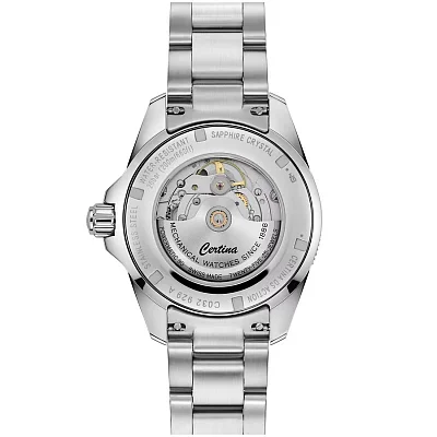 Certina DS Action Diver GMT 41mm Powermatic 80 Sapphire Blue-Turquoise C032.929.11.041.01