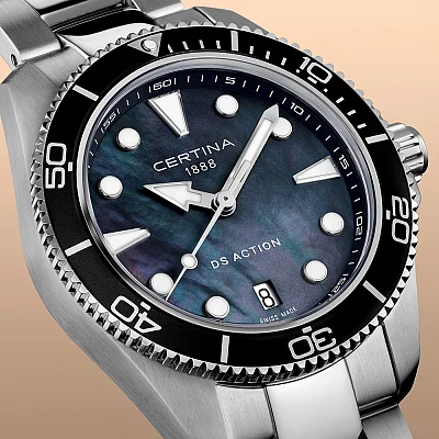 Certina DS Action Diver Lady Tahiti Pearl Dial C048.210.11.121.00