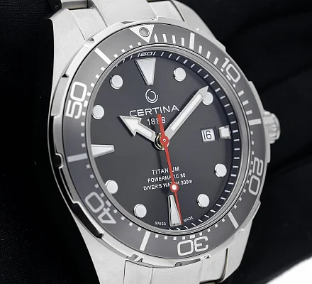 Certina DS Action Diver Powermatic 80 Titanium C032.407.44.081.00