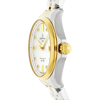 Certina DS Action Lady Powermatic 80 Diamonds Yellow Gold PVD C032.207.22.116.00