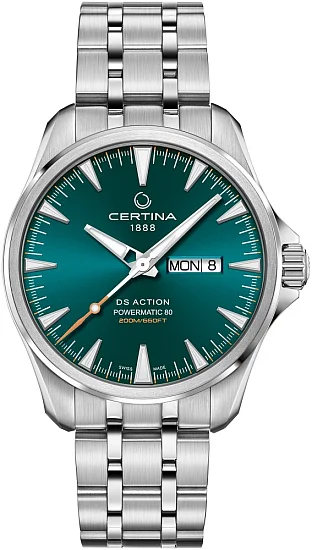 Certina DS Action Powermatic 80 Day-Date Bracelet C0324301109100