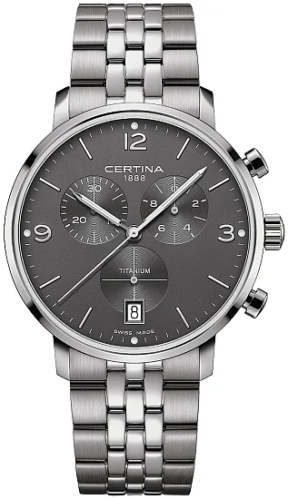 Certina DS Caimano Gent Precidrive Chrono Titanium C0354174408700