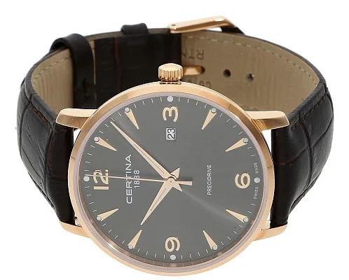 Certina DS Caimano Gent Precidrive Rose Gold PVD C035.410.36.087.00