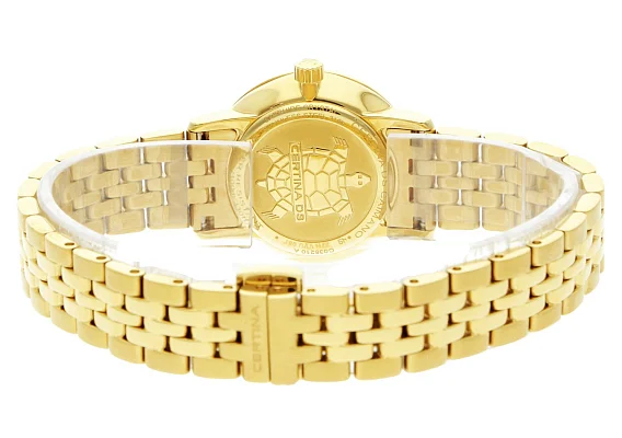 Certina DS Caimano Lady Precidrive Full Yellow Gold PVD C035.210.33.367.00
