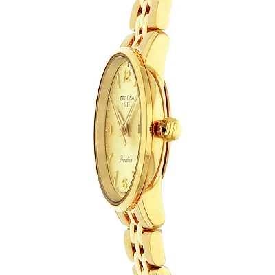 Certina DS Caimano Lady Precidrive Full Yellow Gold PVD C035.210.33.367.00