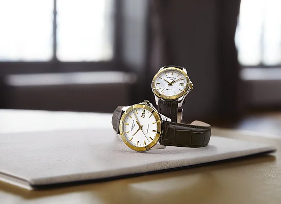 Certina DS Jubile COSC Chronometer 18k Gold Bezel C902.451.46.011.00