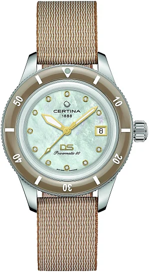 Certina DS PH200M Diver Lady Diamonds Ceramic Sapphire Powermatic 80 C0362071811600