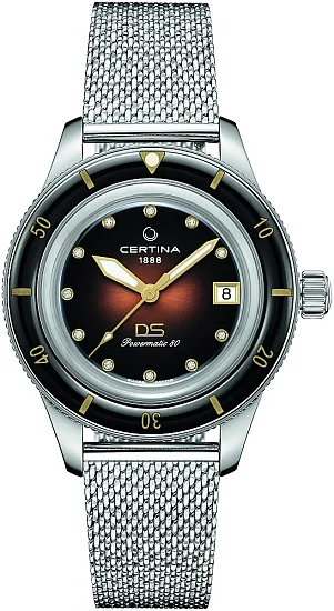 Certina DS PH200M Diver Lady Diamonds Ceramic Sapphire Powermatic 80 Mesh C0362071129600