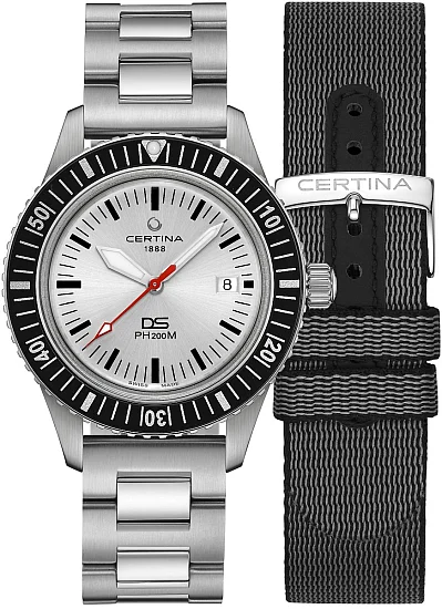 Certina DS PH200M Powermatic 80 Bracelet & Strap Set C0364071103000