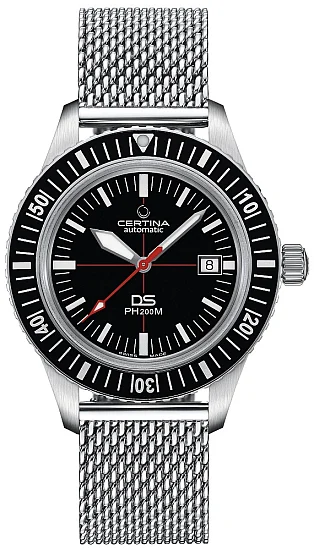 Certina DS PH200M Powermatic 80 Milanese Mesh NATO Set C0364071105000