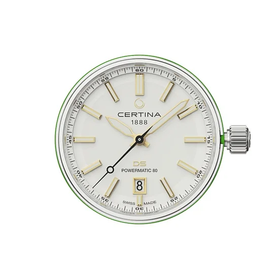 Certina DS+ Plus Moduł Mechaniczny Biała Tarcza C0414071903191