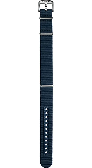 Certina DS+ Plus Pasek Materiałowy NATO Szary 20mm C852021895