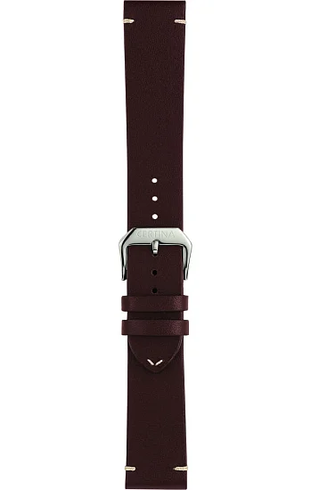 Certina DS+ Plus Pasek Skórzany Brązowy 20mm C852021989