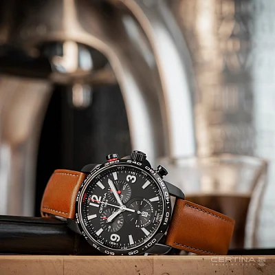 Certina DS Podium Big Chrono Precidrive Black PVD C001.647.36.057.00