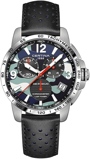 Certina DS Podium Chrono Lap Timer COSC Chronometer C0344531604700