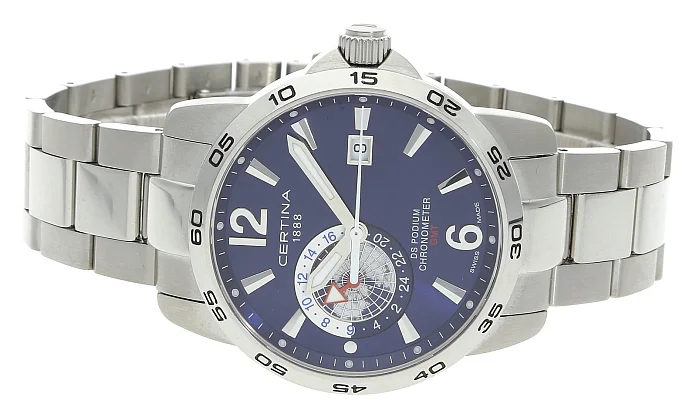 Certina DS Podium GMT COSC Chronometer C034.455.11.047.00