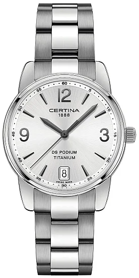 Certina DS Podium Lady Quartz Precidrive Titanium C0342104403700