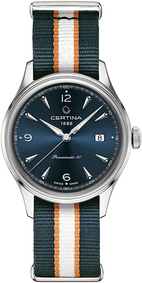 Certina DS Powermatic 80 Blue Dial NATO Strap C0384071804700