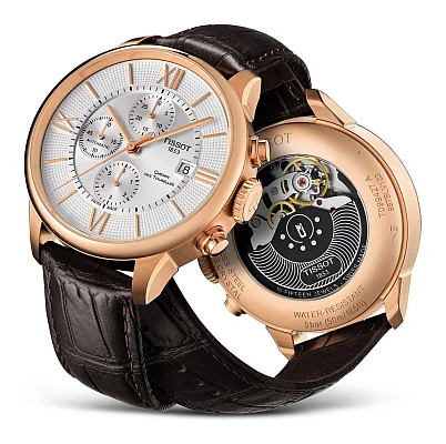 Tissot Chemin des Tourelles Automatic Chrono PVD T099.427.36.038.00