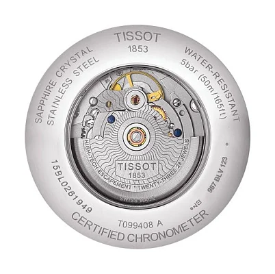Tissot Chemin des Tourelles Automatic PVD COSC Chronometer T099.408.22.038.00