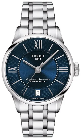 Tissot Chemin des Tourelles Lady Automatic Blue Dial T0992071104800