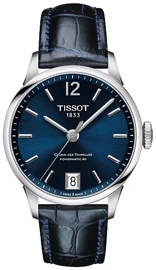 Tissot Chemin des Tourelles Lady Automatic Blue Dial T0992071604700