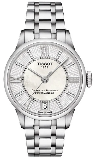 Tissot Chemin des Tourelles Lady Automatic Diamonds T0992071111600