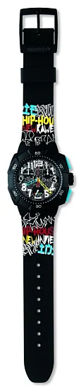 Swatch Chrono Plastic Boom The Lyrics SUIB101