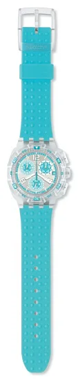 Swatch Chrono Plastic Lady Turquoise SUIK406
