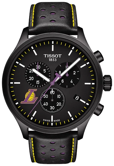 Tissot Chrono XL Black PVD NBA Los Angeles Lakers Special Edition T1166173605103
