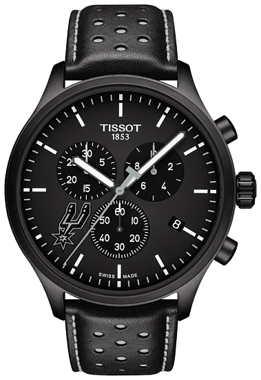 Tissot Chrono XL Black PVD NBA San Antonio Spurs Special Edition T1166173605104