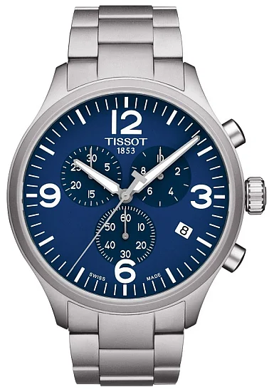 Tissot Chrono XL Steel Bracelet Blue Dial T1166171104700