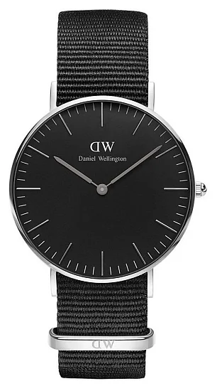 Daniel Wellington Classic Black Cornwall Lady Silver Steel DW00100151
