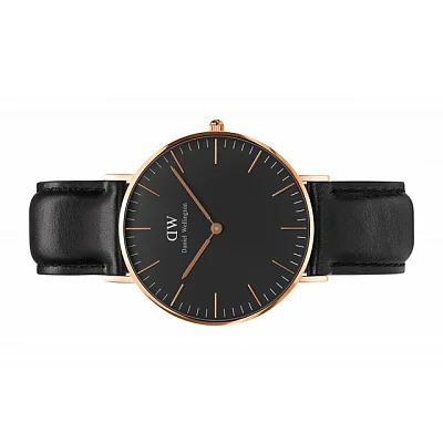 Daniel Wellington Classic Black Sheffield Lady Rose Gold DW00100139