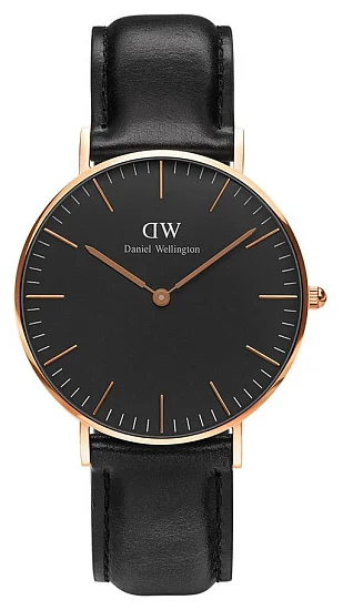 Daniel Wellington Classic Black Sheffield Lady Rose Gold DW00100139