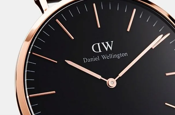 Daniel Wellington Classic Black Sheffield Lady Rose Gold DW00100139
