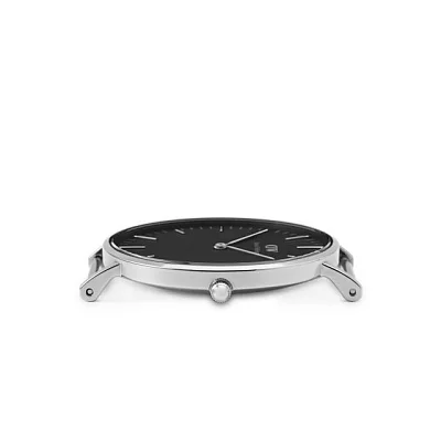 Daniel Wellington Classic Black Sheffield Lady Silver Steel DW00100145