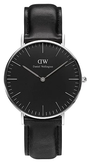 Daniel Wellington Classic Black Sheffield Lady Silver Steel DW00100145
