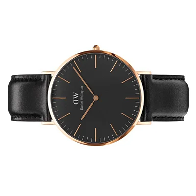 Daniel Wellington Classic Black Sheffield Rose Gold DW00100127