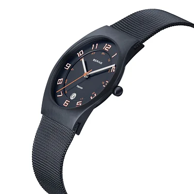 Bering Classic Gent Date Titanium 11937-393