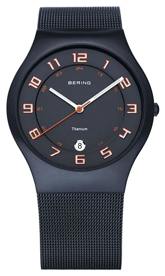 Bering Classic Gent Date Titanium 11937-393