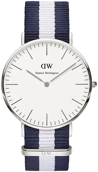 Daniel Wellington Classic Glasgow Silver Steel 0204DW DW00100018