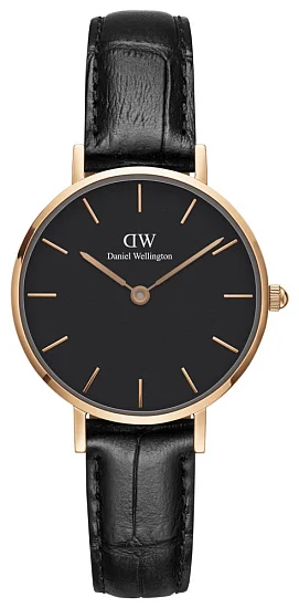 Daniel Wellington Classic Petite Black Reading Rose Gold DW00100223