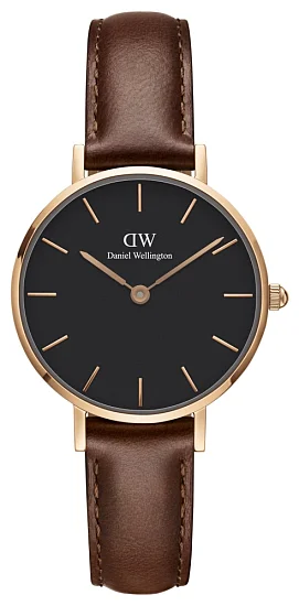 Daniel Wellington Classic Petite Black St Mawes Rose Gold DW00100225