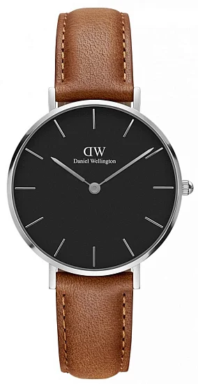 Daniel Wellington Classic Petite Black Durham Silver DW00100178