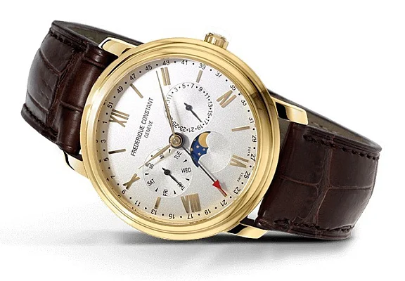 Frederique Constant Classics Business Timer Moonphase FC-270SW4P5 0
